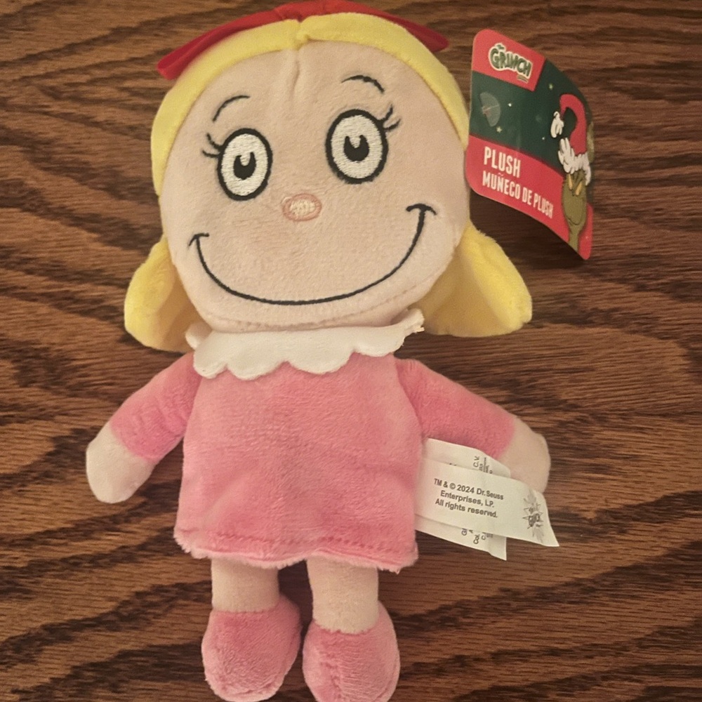 Ruz - How The Grinch Stole Christmas CINDY LOU WHO 7.5" Plush -